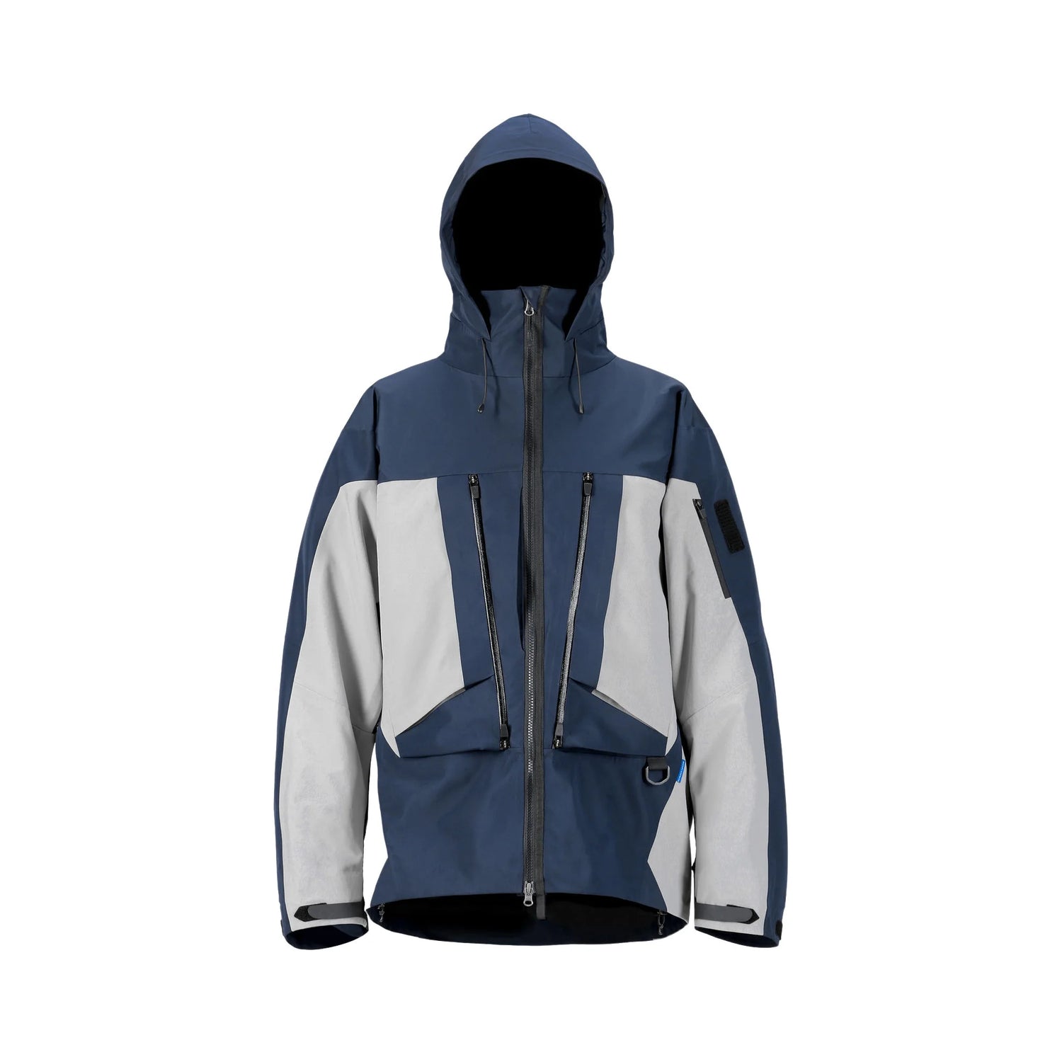 The 0107 Ski Down Techwear Jacket in Blue Color