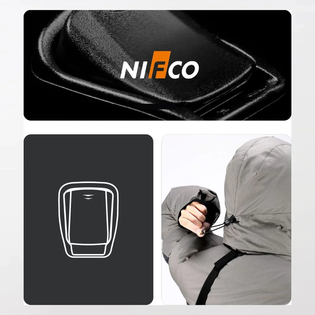 Nifco, Details of the 0405 Duck Down Jacket - Clotechnow