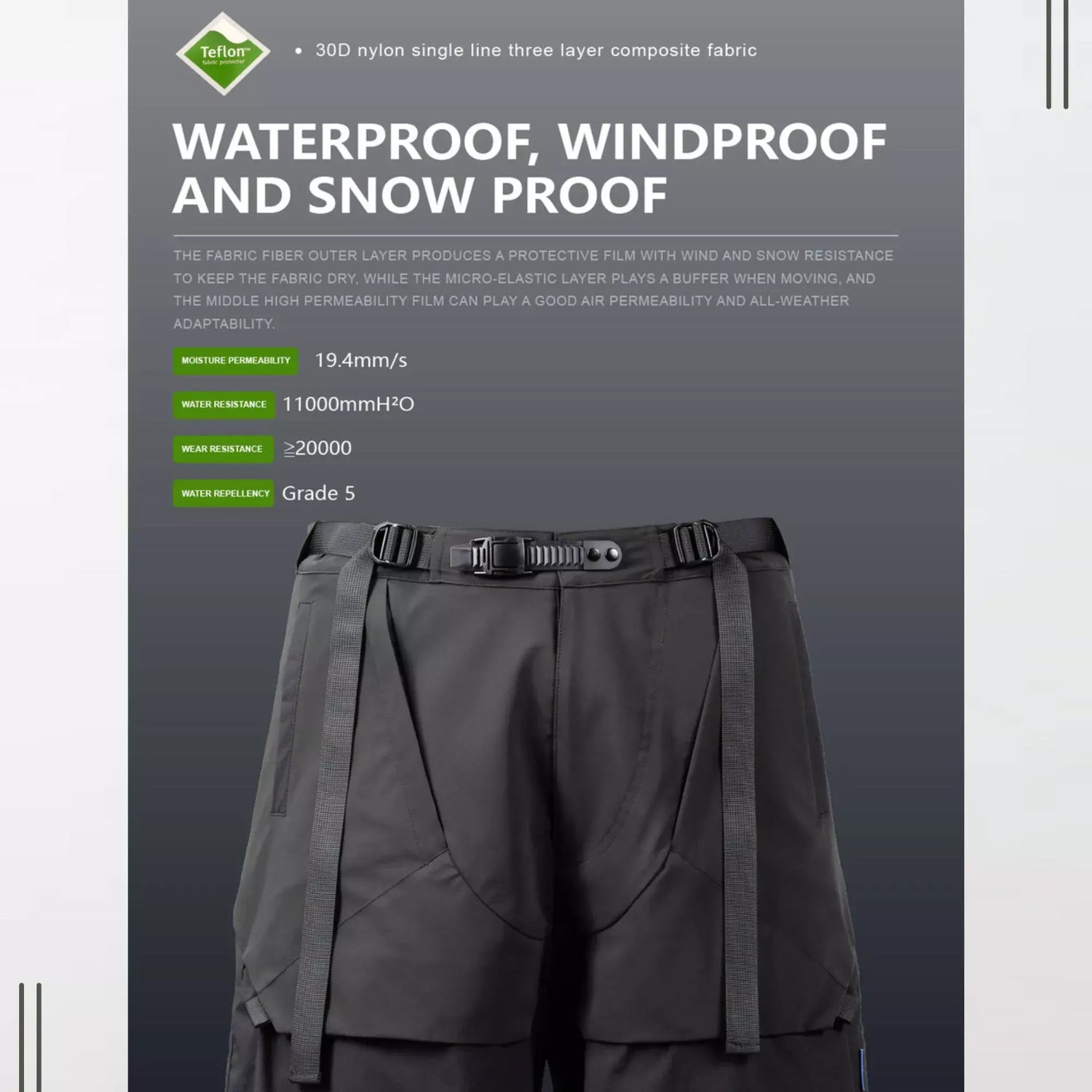 Waterproof, Windproof, And Snow Proof - 3D Curved Waterproof Summer Techwear Shorts By Clotechnow