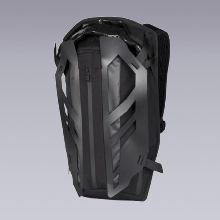 COMBACK 3D CYBERPUNK BACKPACK close up image ( Left Side ) By Clotechnow