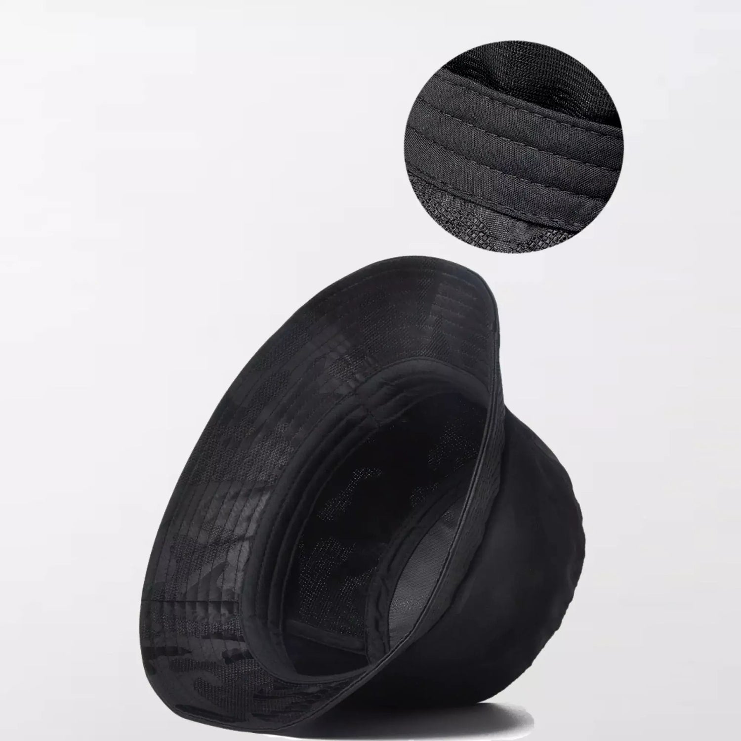 Black Camo Bucket Hat By Clotechnow Brand