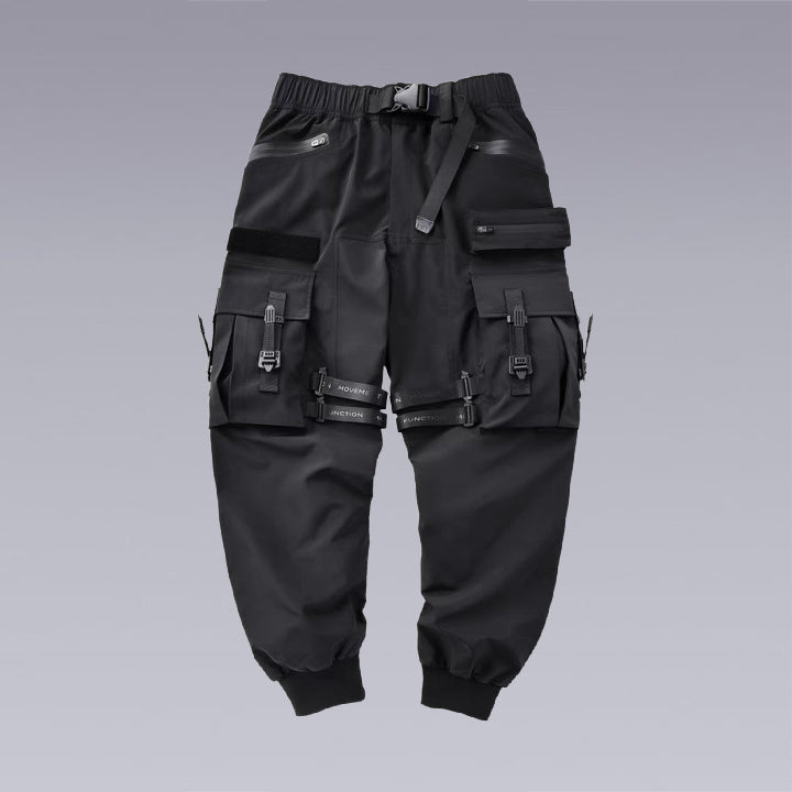 Clotechnow Multi-Pocket techwear Pants are perfect if you are looking for a budget-friendly pair of tactical pants. These shorts have six pockets total, two of which are on the side while another couple of pockets are on the butt area. This pair of tactical pants also come with a removable webbing belt and have a zipper pocket which closes tight at the top. These pants are machine washable and can be dried using the tumble dryer. If you are looking for tactical pants, this one is perfect.
