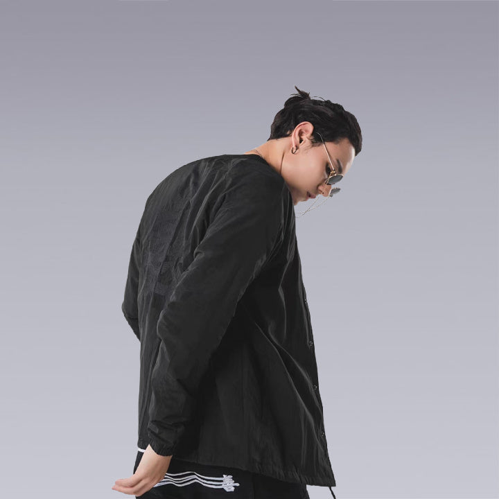 The Japanese hand made V3 A-22 Techwear Kimono offers comfort and ease of movement. Made with high-quality material - Clotechnow.