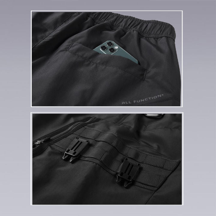 Pockets close up image of The new version of the VIP X-21 TECHNICAL WEAR PANTS Front Side - By Clotechnow