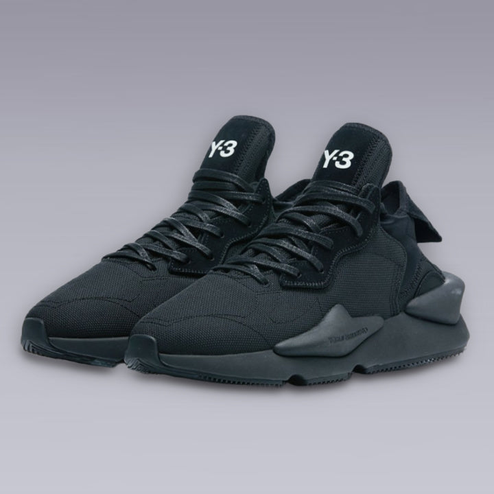 Y-3 Yamamoto Techwear Shoes in black color