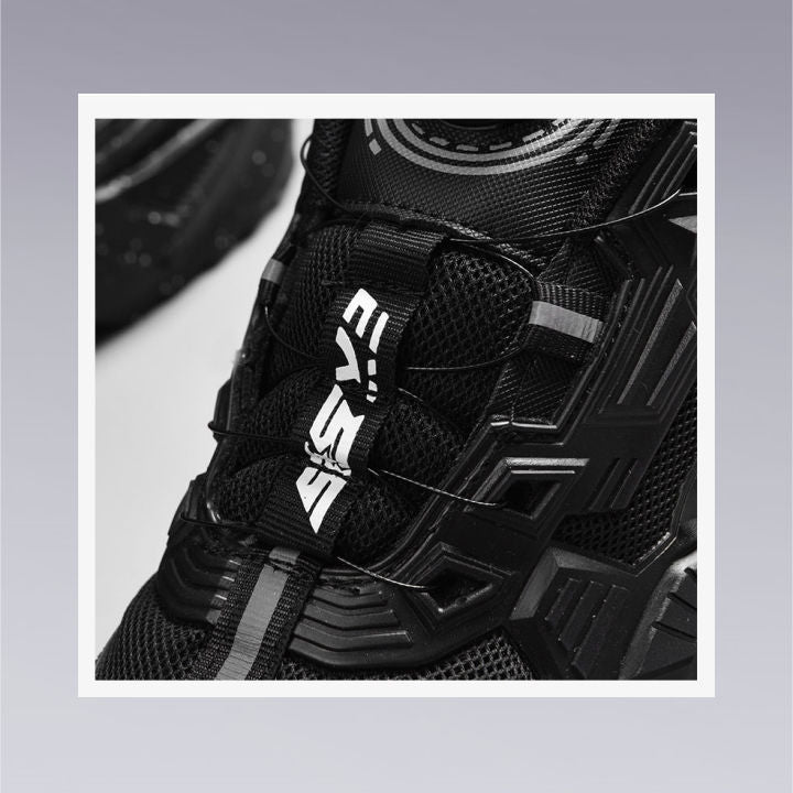 Image close up of the cyber monster techwear shoes