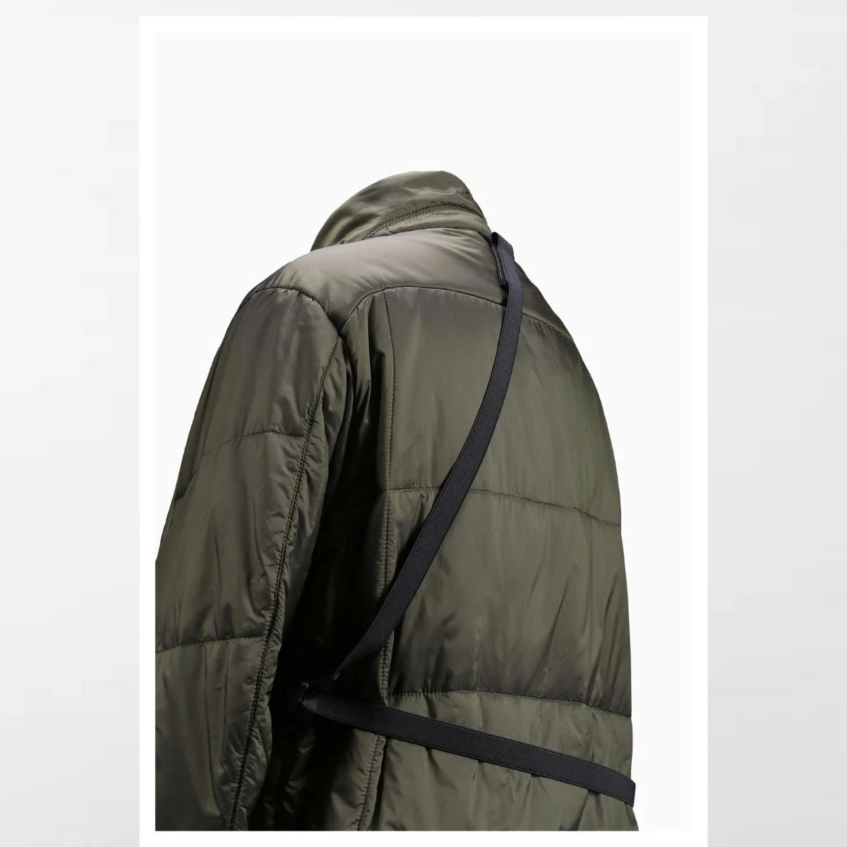 Details Of The Cotton-Padded Techwear Jacket - Clotechnow