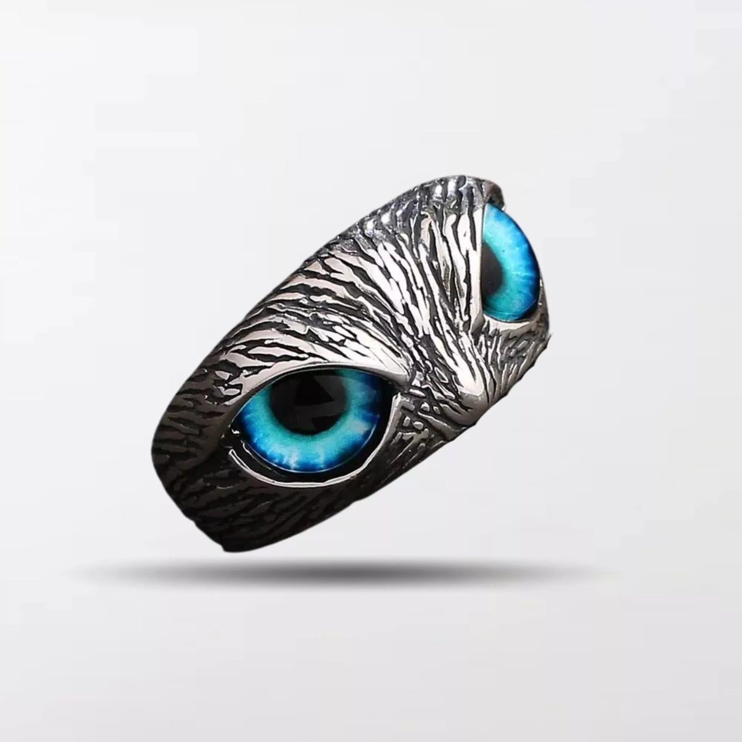 Silver Sterling Owl Ring By Clotechnow Brand