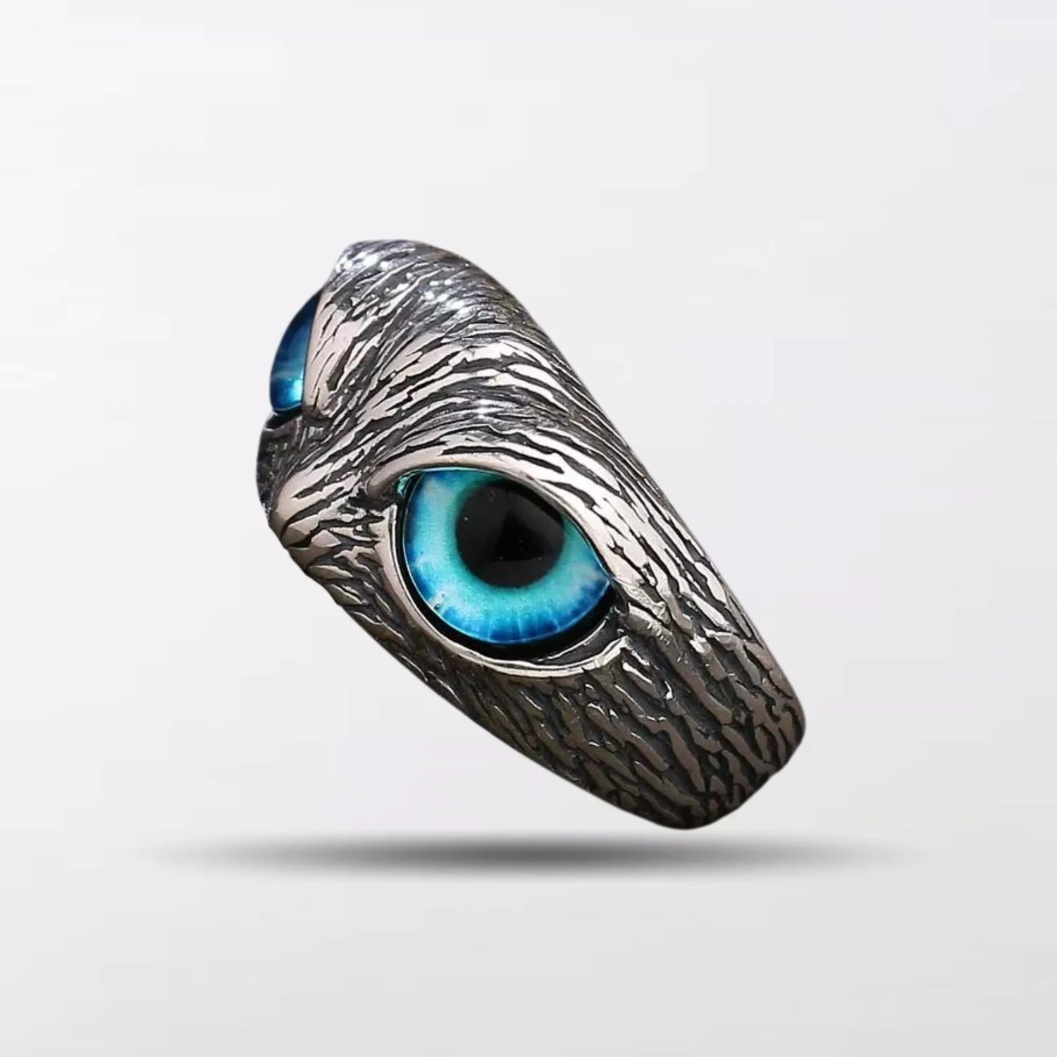 Silver Sterling Owl Ring By Clotechnow