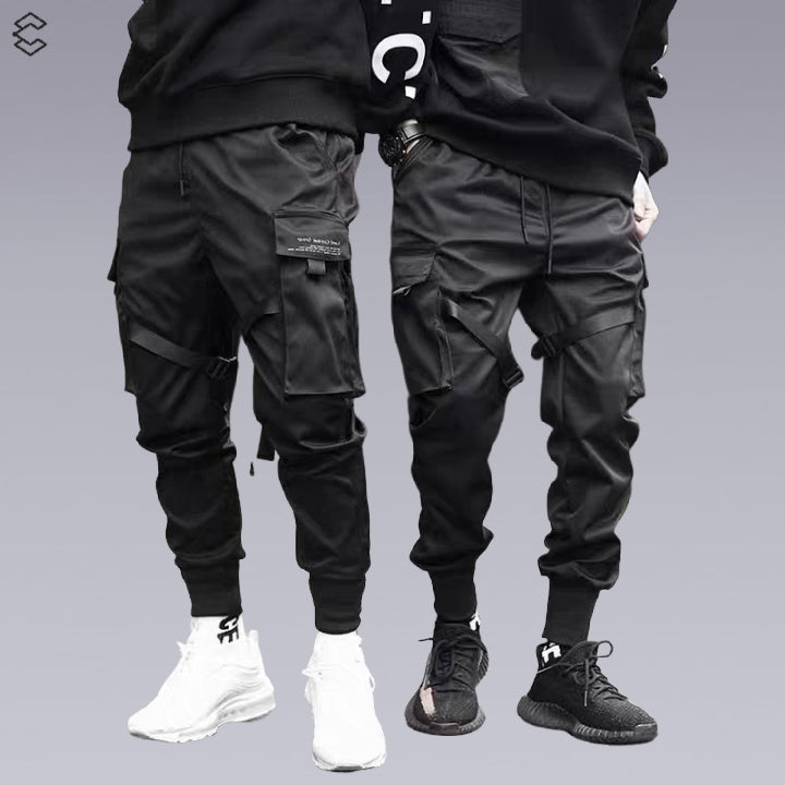 Futuristic Techwear Jogger Pants - Clotechnow